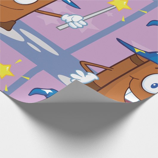 Wizard Book Wrapper Geschenkpapier