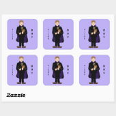 Wizard Boy Sticker (Blatt)