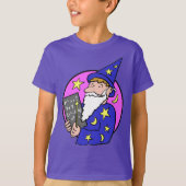 Wizard Cartoon T-Shirt (Vorderseite)