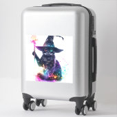 Wizard Cat Magic Aufkleber (Koffer)