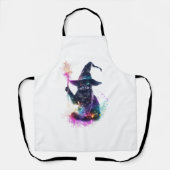 Wizard Cat Magic Schürze (Vorderseite)
