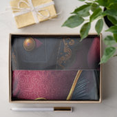 Wizard Cat Tissue Paper Seidenpapier (Geschenk)