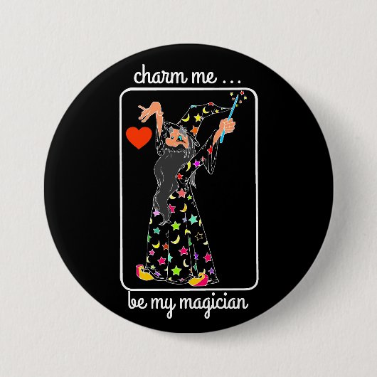 wizard charm me button (Vorderseite)