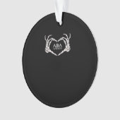 Wizard Classic - Skeleton Hands Herz Ornament (Vorderseite)