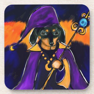 WIZARD DACHSHUND UNTERSETZER