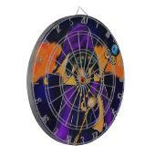 WIZARD-DACKEL DARTSCHEIBE (Vorderseite Links)