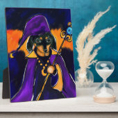 WIZARD-DACKEL FOTOPLATTE (Seite)