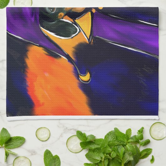 WIZARD-DACKEL HANDTUCH (Gefaltet)