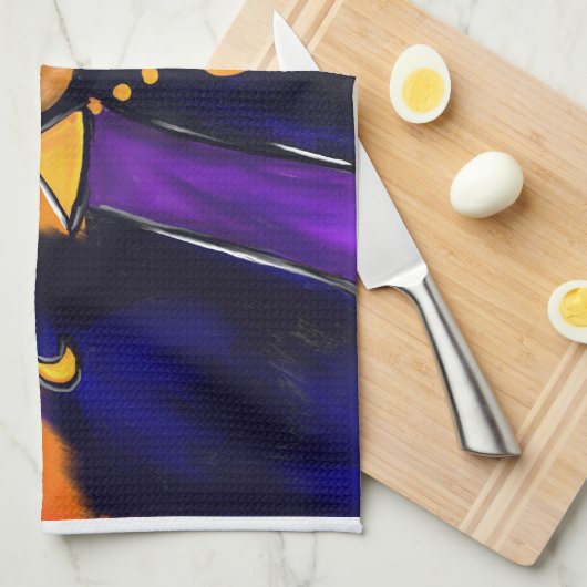 WIZARD-DACKEL HANDTUCH (Viertel Falte)