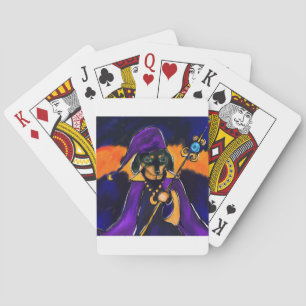 WIZARD-DACKEL SPIELKARTEN