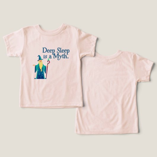 Wizard: Deep Sleep is a Myth (Design Vorderseite & Rückseite)