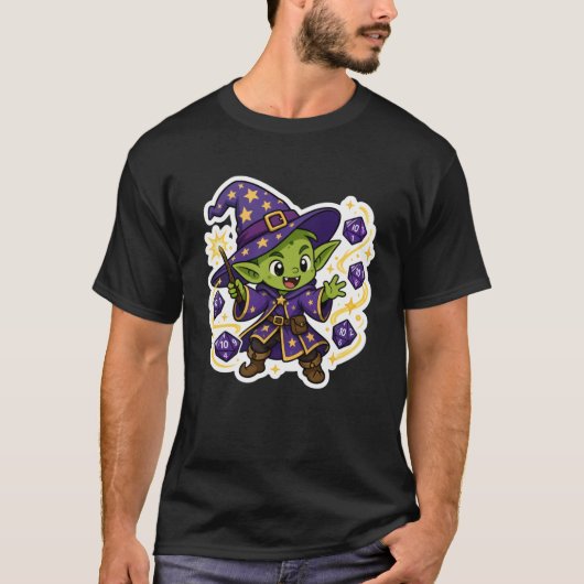 Wizard Dice Goblin T-Shirt (Vorderseite)