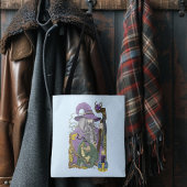 Wizard Dragon Fantasy Lila Tasche