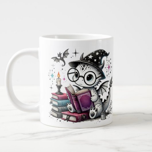 Wizard Dragon Jumbo Tasse (Links)
