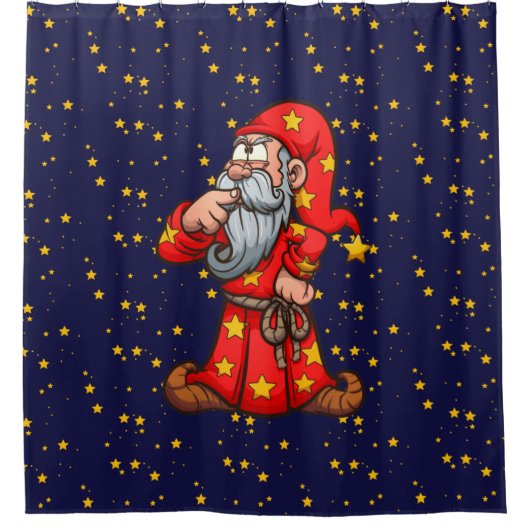 Wizard Duschvorhang (Vorderseite)