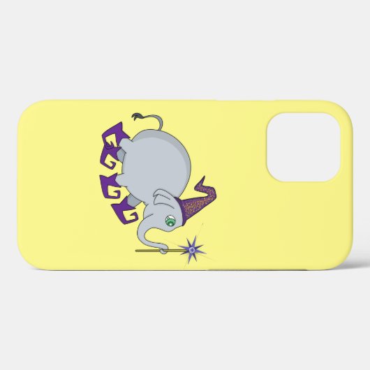Wizard Elephant Case-Mate iPhone Hülle (Rückseite (Horizontal))