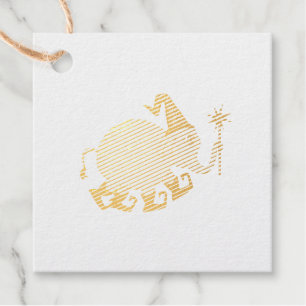 Wizard Elephant Geschenkanhänger