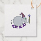 Wizard Elephant Geschenkanhänger (Rückseite)