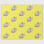 Wizard Elephant Geschenkpapier (Flach)