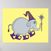 Wizard Elephant Poster (Vorne)