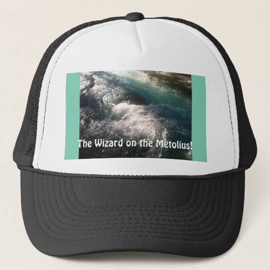 Wizard fällt auf den Metolius River Truckerkappe (Vorderseite)