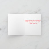 Wizard Feiertagskarte (Innenseite)