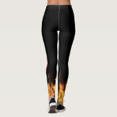 Wizard Fire FUEGO Leggings Lauf Pizza Lord (Rückseite)