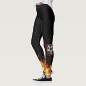 Wizard Fire FUEGO Leggings Lauf Pizza Lord (Links)