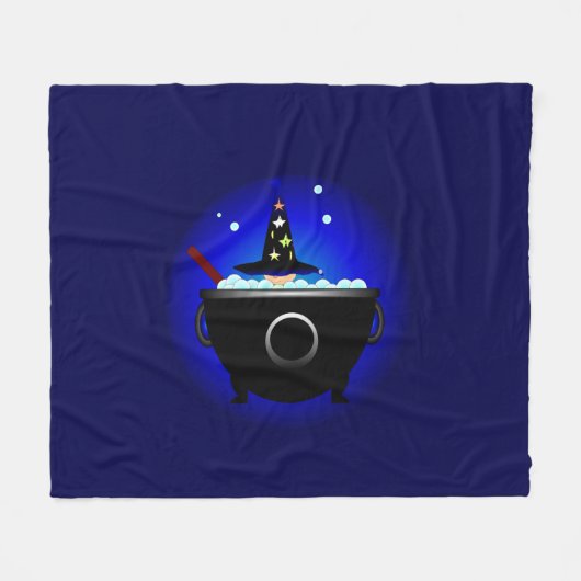 Wizard Fleece Blanket (Vorderseite (Horizontal))