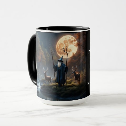 Wizard Forest Tasse (Vorderseite Links)