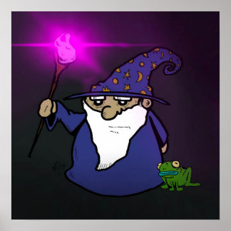 Wizard & Froster Poster Print