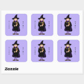 Wizard Girl Sticker (Blatt)