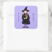 Wizard Girl Sticker (Tasche)