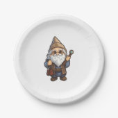 Wizard Gnome Pappteller (Vorderseite)