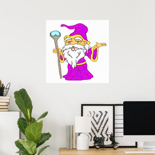 Wizard Gnome Poster (Heimbüro)
