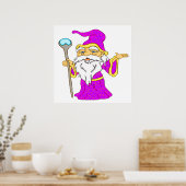 Wizard Gnome Poster (Küche)