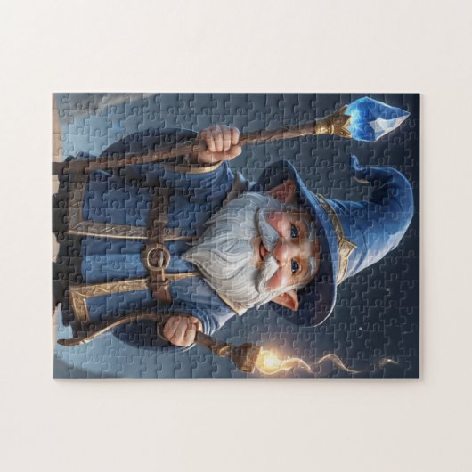 Wizard Gnome Puzzle (Horizontal)
