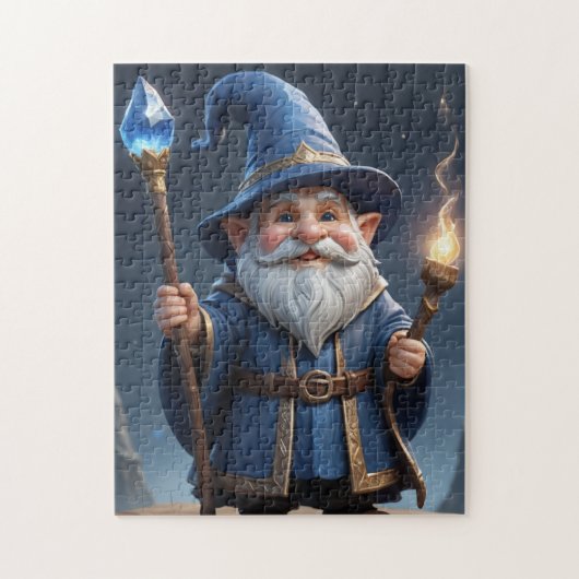 Wizard Gnome Puzzle (Vertikal)