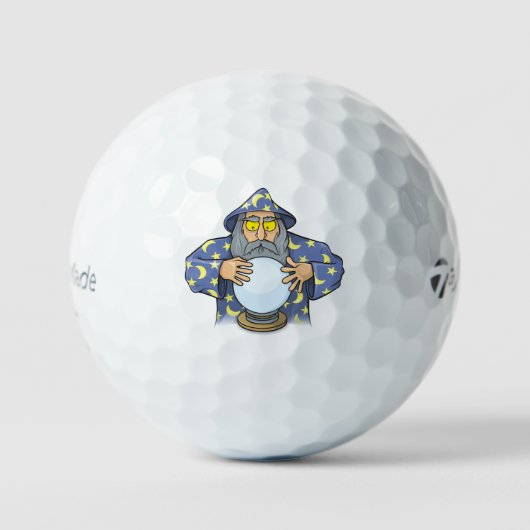 Wizard Golf Balls Golfball (Vorderseite)
