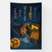 Wizard Halloween Party Banner (Vertikal)