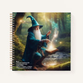 Wizard Hardcover-Kalender Notizblock (Vorderseite)