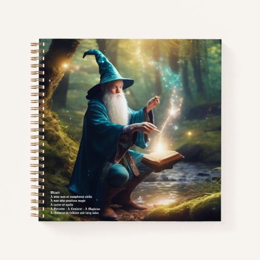 Wizard Hardcover-Kalender Notizblock (Vorderseite)