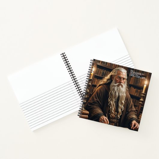 Wizard Hardcover Notizblock (Innenseite)