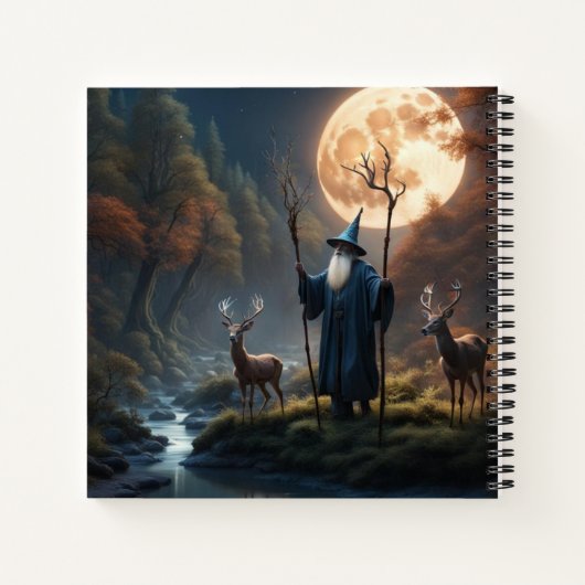 Wizard Hardcover Notizblock (Rückseite)