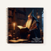 Wizard Hardcover Notizblock (Vorderseite)