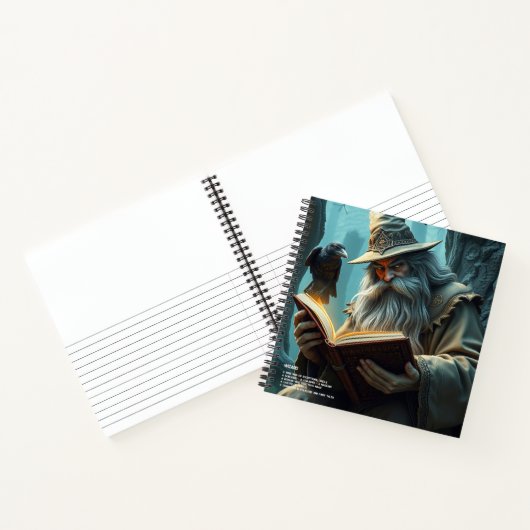 Wizard Hardcover Notizblock (Innenseite)