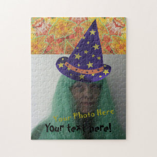 Wizard Hat Foto Halloween Jigsaw Puzzles hinzugefü