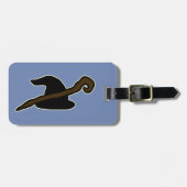 Wizard Hat & Mitarbeiter Gepäckanhänger (Vorderseite horizontal)