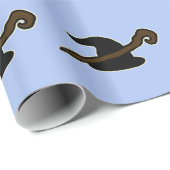 Wizard Hat & Mitarbeiter Geschenkpapier (Rolleneckpunkt)