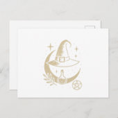 Wizard Hat Postcard - Hexerei und Magie Postkarte (Vorne/Hinten)